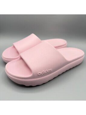 Adidas Adilette Lumia Slides Pink Quick Drying Slip-On Slides W9